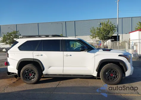 2025 Toyota Sequoia Trd Pro from USA, damaged, VIN 7SVAAABA5SX069148